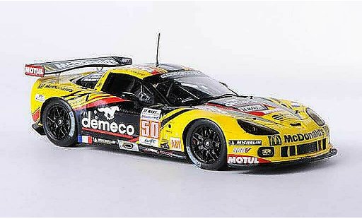 Chevrolet Corvette ZR1 1/43 Spark C6 C6 No.50 Larbre Competition 24h Le Mans 2012 P.Bornhauser/J.Canal/P.Lamy diecast model cars