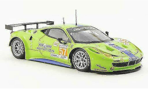 Ferrari 458 Italia GT2 1/43 Fujimi No.57 Krohn Racing 24h Le Mans 2012 diecast model cars