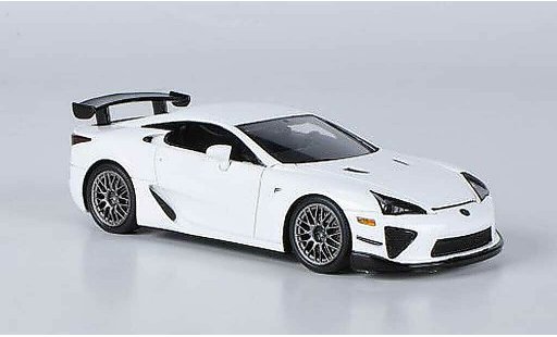 Lexus LFA Nurburgring Package 1/43 Ebbro white diecast model cars