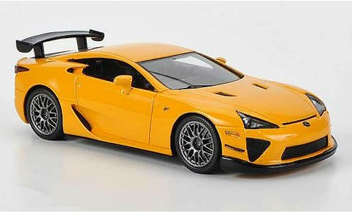 Lexus LFA Nurburgring Package 1/43 Ebbro orange diecast model cars