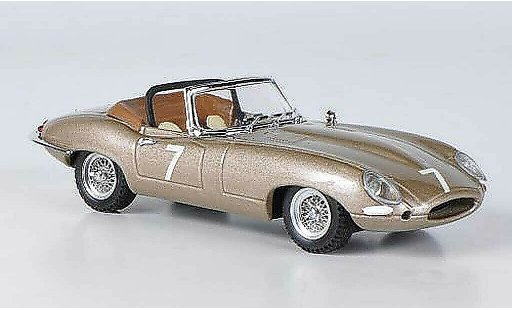 Jaguar E-Type 1961 1/43 Best E Spyder No.7 Del Mar USA diecast model cars