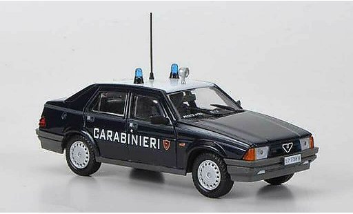 Alfa Romeo 75 polizia 1/43 Hachette Carabinieri 1988 diecast model cars