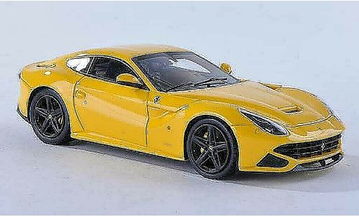 Ferrari F12 Berlinetta 1/43 Fujimi 2 Saloon yellow 2012 diecast model cars