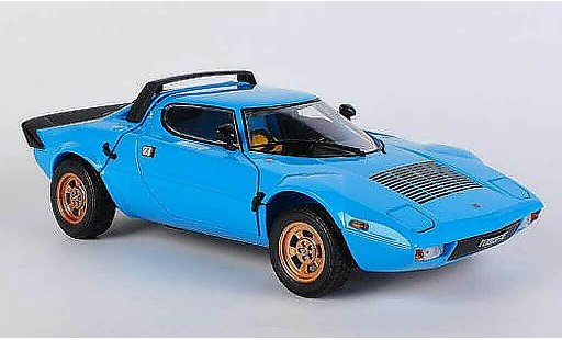 Lancia Stratos Base 1/18 Sun Star blue 1975 diecast model cars