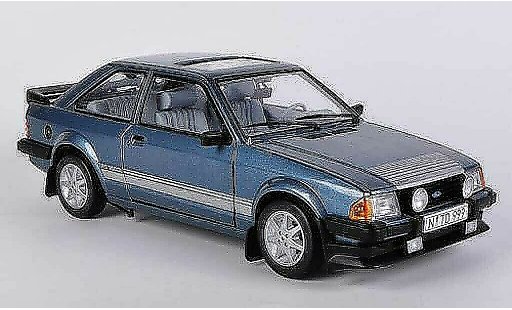 Ford Escort RS 1600 1/18 Sun Star blue 1984 diecast model cars