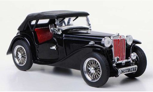 MG TC Base 1/43 Vitesse black RHD diecast model cars