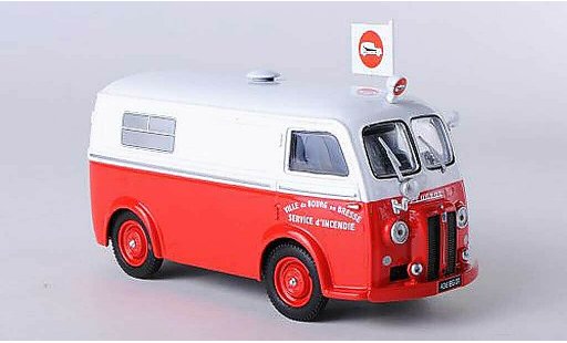 Peugeot D3 Base 1/43 Eligor Ambulance Service d'Incendie - Ville de Bourg en Bresse RTW diecast model cars