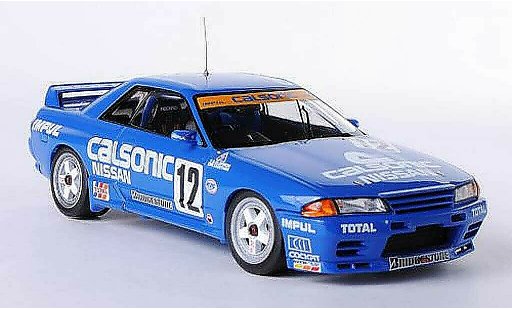 Nissan Skyline R32 1/43 HPI GT-R No.12 Calsonic A.Olofsson / M.Kageyama JTC Sugo 1993 diecast model cars