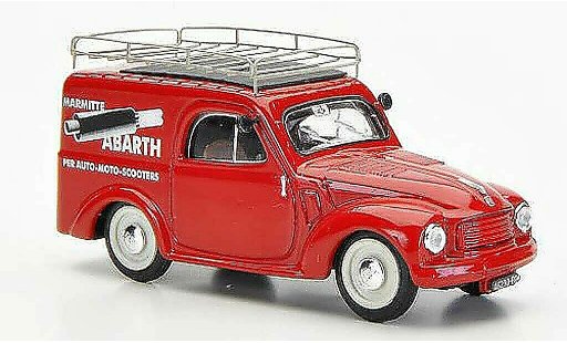 Fiat 500 Abarth 1/43 Brumm Furgoncino Marmitte 1956 diecast model cars