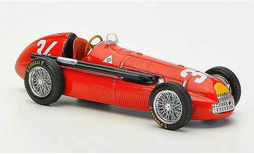 Alfa Romeo 158 gp 1/43 Brumm No.34 J.M.Fangio Monaco 1950 diecast model cars