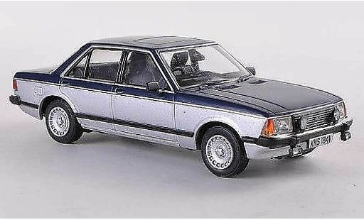 Ford Granada Berlina 1/43 Vanguards MkII 2.8 Ghia Sapphire blue/grey diecast model cars