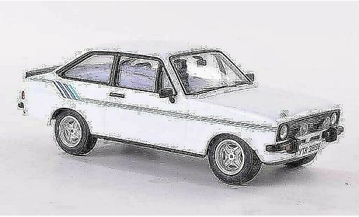 Ford Escort Harrier 1/43 Vanguards white/blue RHD diecast model cars