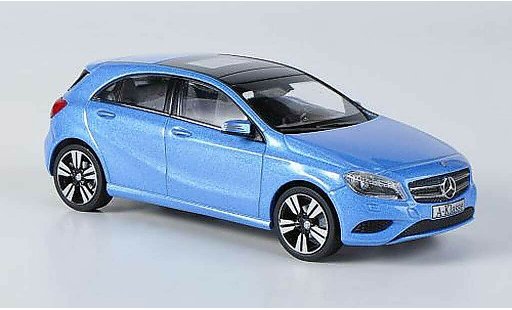 Mercedes Classe A Base 1/43 Schuco (W176) blue 2012 diecast model cars