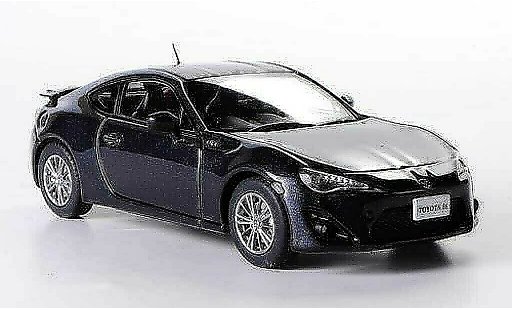 Toyota 86 2012 1/43 Ebbro anthracite RHD diecast model cars