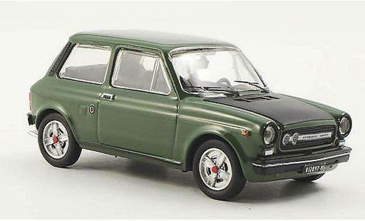 Autobianchi A112 abarth 1/43 Best green/black 1973 diecast model cars