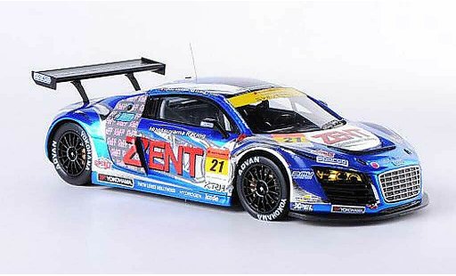 Audi R8 lms 1/43 Ebbro No.21 Zent A.Tsuzuki/C.Allemann SGT300 2012 diecast model cars