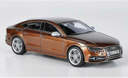 Audi S7 sportback 1/43 Schuco brown 2011 diecast model cars