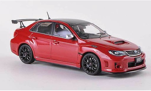 Subaru Impreza WRX 1/43 Ebbro STI S206 NBR Challenge Package red/carbon RHD diecast model cars