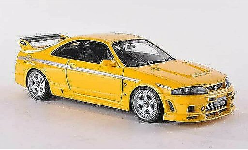 Nissan Skyline R33 1/43 HPI Nismo 400R yellow RHD diecast model cars