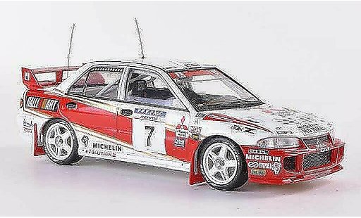 Mitsubishi Lancer Evolution III 1/43 HPI No.7 RalliArt T.Makinen / J.Repo Rally Catalunya 1996 diecast model cars