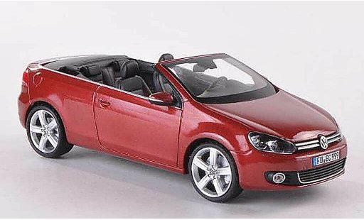 Volkswagen Golf Cabriolet 1/43 Schuco Convertible red diecast model cars