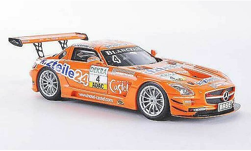 Mercedes SLS GT3 1/43 Schuco AMG No.4 kfzteile24 MS Racing Team Stoll / Dobitsch ADAC GT Masters-Saison 2012 diecast model cars