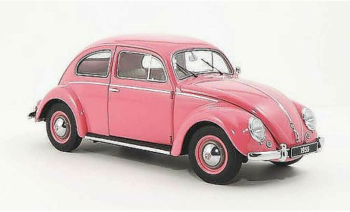 Volkswagen Kafer Base 1/18 Autoart pink 1955 diecast model cars