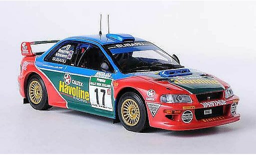 Subaru Impreza WRC 1/43 IXO No.17 Team P.Bourne / G.Vincent Rally Neuseeland 2000 diecast model cars