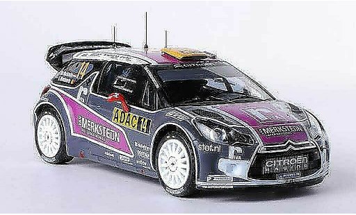 DS Automobiles DS3 WRC 2011 1/43 IXO No.14 van Merksteijn International P.Van Merksteijn / E.Mombaerts Rally Germany diecast model cars