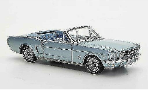 Ford Mustang Convertible 1/43 Spark blue Sondermodell MCW L.E. 300 diecast model cars