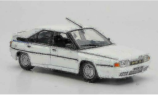 Citroen BX 4TC 1/43 Nostalgie white 1986 diecast model cars
