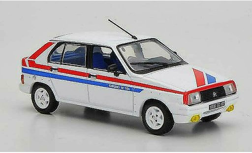 Citroen Visa Chrono 1/43 Nostalgie II white/blue/red 1982 diecast model cars