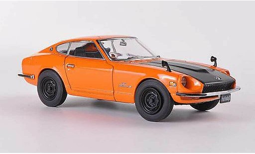 Nissan Fairlady Z Z432 1/43 Ebbro orange/mattblack RHD 1969 diecast model cars