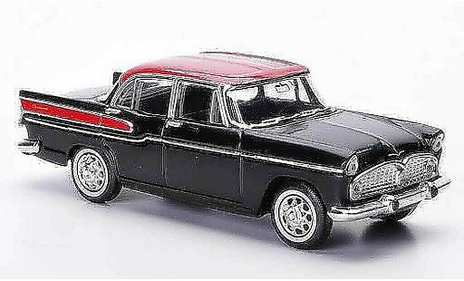 Simca Chambord Base 1/43 Solido black/red 1958 diecast model cars