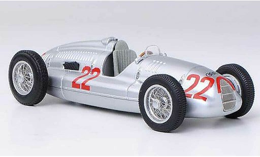 Auto Union Typ D course 1/43 Minichamps No.22 T.Nuvolari GP Italien 1938 diecast model cars
