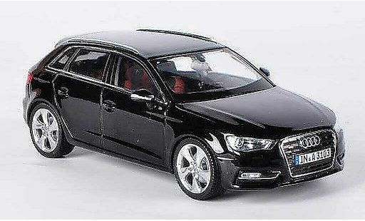 Audi A3 sportback 1/43 Schuco black 2012 diecast model cars