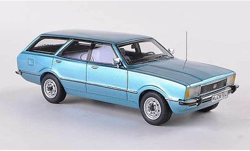 Ford Taunus TC2 1/43 Neo Turnier GL blue limited Auflage 300 piece 1976 diecast model cars