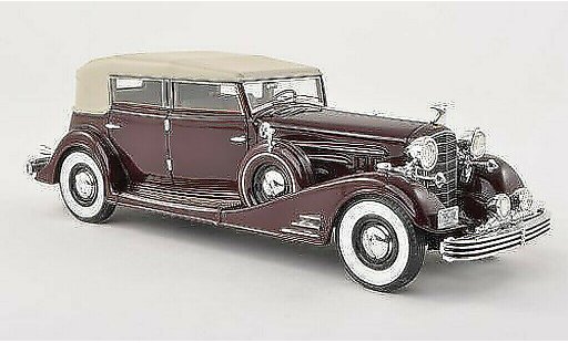 Cadillac Fleetwood Phaeton 1/43 Neo Allweather black-red/black-beige 1933 diecast model cars