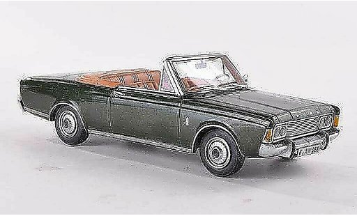 Ford Taunus 17M P7 1/43 Neo (P7b) 26M Convertible Deutsch green diecast model cars