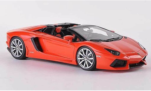 Lamborghini Aventador Roadster 1/43 Look Smart LP700-4 orange diecast model cars