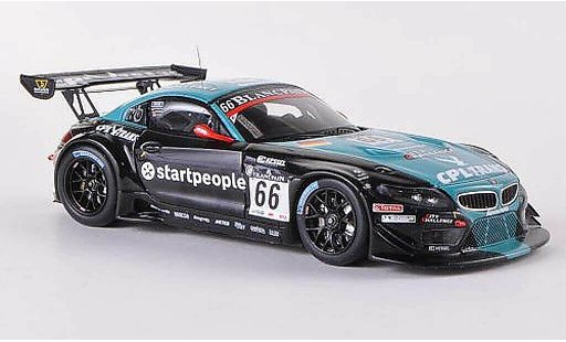 Bmw Z4 course 1/43 Spark E89 No.66 City Challenge 24h Spa 2012 G.Franchi/F.Kechele/M.Lauda diecast model cars