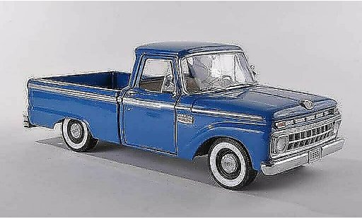 Ford F-100 Pickup 1/18 Sun Star 00 Douane Cab blue 1965 diecast model cars