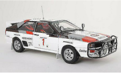 Audi Quattro a1 1/18 Sun Star No.1 Safari Rally 1983 M.Mouton/F.Pons diecast model cars