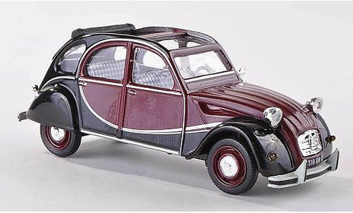 Citroen 2CV Charleston 1/43 Vitesse black-red/black 1982 diecast model cars