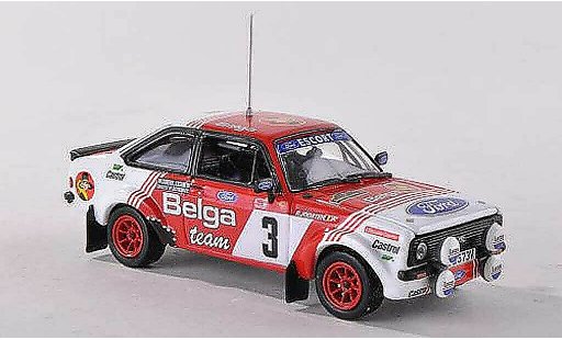 Ford Escort RS 1800 1/43 Vitesse MKII Belga No.3 Rally Bianchi 1982 R.Droogmans/R.Joosten diecast model cars
