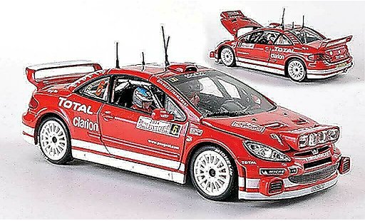 Peugeot 307 WRC 1/43 Vitesse No.6 Total Rally Monte Carlo F.Loix/S.Smeets 2004 diecast model cars