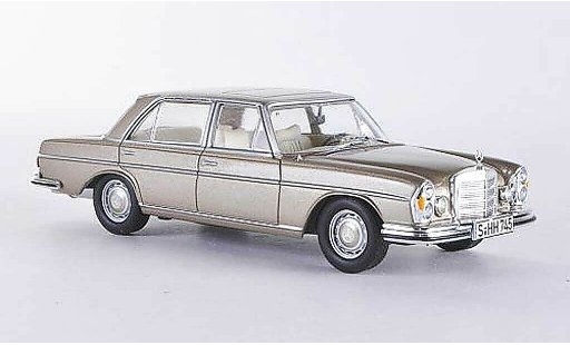 Mercedes 300 6.3 1/43 WhiteBox (W109) beige 1968 diecast model cars