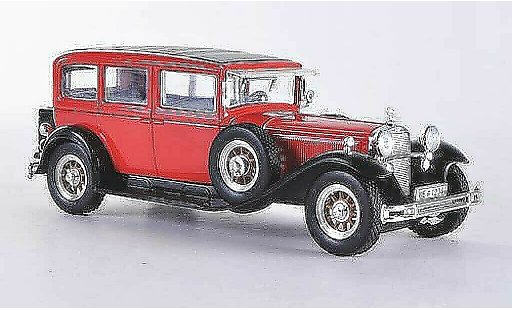 Mercedes 460 Base 1/43 WhiteBox Typ Nurburg (W08) red/black 1929 diecast model cars