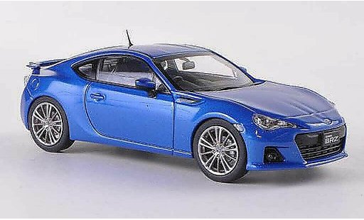 Subaru BRZ Concept 1/43 Ebbro blue RHD Tokyo Motor Show 2011 diecast model cars