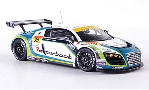 Audi R8 lms 1/43 Ebbro No.20 Hitotsuyama Racing Super GT300 2012 M.Kim/H.Noda diecast model cars